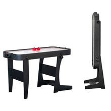 WEEKEND-BILLIARD Игровой стол - аэрохоккей "Jersey" 4 ф (черный, складной) 53.011.04.0