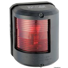 Osculati Utility 78 black 12 V red left navigation light, 11.417.01