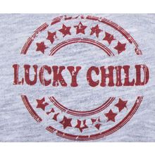 Lucky Child с капюшоном серая