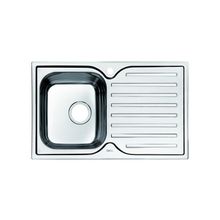 Мойка из нержавеющей стали прямоугольная 78x48см, левая, полированная, Strit, Iddis STR78PLi77