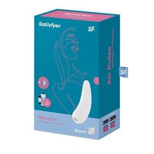 Белый вакуум-волновой стимулятор Satisfyer Curvy 2+ (211686)