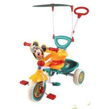 Велосипед детский Disney Микки Маус, желто-голубой