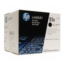 Картридж HP Q7551XD Q7551XC № 51X черный