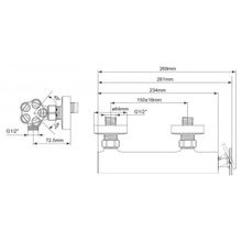 Смеситель BelBagno Roso ROS-ESDM-CRM для душа хром