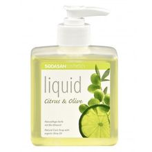 Sodasan жидкое цитрус-олива с дозатором