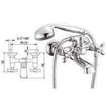 Смеситель с коротким носом EVRICA Gross-9 (885)