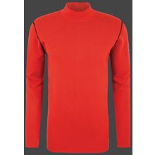 Wellensteyn Herren Pullover 012 Orange Anthracite