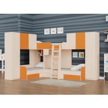 РВ-мебель Трехместная кровать ТРИО 3