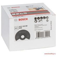 Bosch Набор 10 BIM полотен 100 мм для GOP и PMF Wood and Metal Starlock (2608662608 , 2.608.662.608)