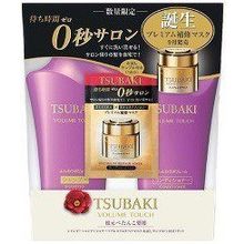 Shiseido Tsubaki Volume Touch Набор Шампунь и Кондиционер "Придание обьема" + маска для волос, 500мл.+500мл+15гр