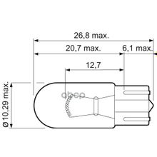 Лампа W5w 12v 5w Essential W2,1x9,5d (10) Ford Focus Ii Saloon (Db_, Fch) 1.6 04.2005 - 09.2012 <=> Ssangyong Kyron 2.0 Xdi 4x4 05.2005 - Valeo арт. 032211