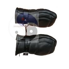 House of steel Бондажные перчатки PADDED BONDAGE MITTS (черный)