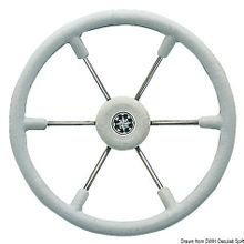 Osculati SS steering wheel white 340 mm, 45.149.33