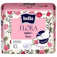 Bella Flora Rose 10 прокладок в пачке