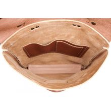 Кожаный рюкзак Спэйс светло-коричневый