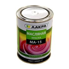Краска масляная МА-15 салатовая Лакра 0,9кг
