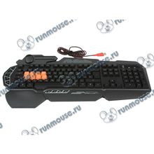 Клавиатура A4Tech "Bloody B318", 103+10кн., подсветка, водостойкая, черный (USB) (ret) [131490]