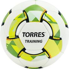 Мяч футбольный Torres Training р 5, 32 пан, 4 подкл. слоя, синт.кожа ручная сшивка