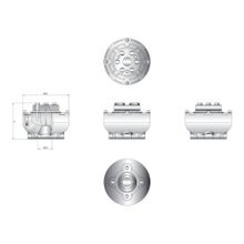 Vetus Эластичная муфта Vetus Uniflex 16 UNIFL1630 199 x 131 мм вал 30 мм