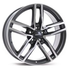 Колесные диски Alutec Ikenu 7,5R17 5*108 ET45 d70,1 Graphite Front Polished [IKE75745B52-9]