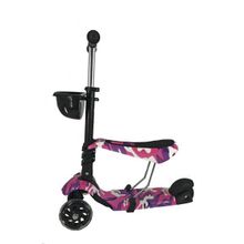 Самокат 3-х колесный 3 в1 SportElite SE100 граффити