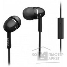 Philips SHE1455BK, вкладыши, черный, проводные