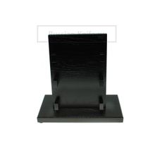 Стойка- панно на 3 ножа из дуба, черный лак, 51811 л