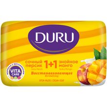 Duru 1+1 Сочный Персик и Знойное Манго 80 г