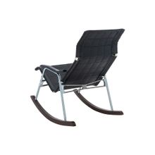 Мебель Импэкс Кресло-качалка складная "Белтех", к з черный