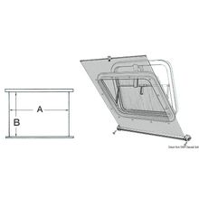 Osculati Climavision Mare blackout blind cream 500 x 600 mm, 19.358.03