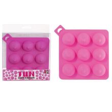 Dream Toys Формочка для льда в форме груди FUNX SEXY COOLER BREASTS (розовый)