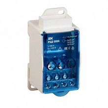 Распределительный блок на DIN-рейку РБД-250А | код. RBD-250 |  IEK