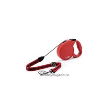 Flexi classic 3 red трос 5м до 50 кг