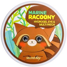 Secret Key Marine Racoony Hydrogel Eye Multi Patch 60 патчей в банке