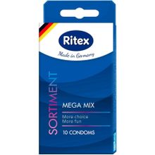 Микс презервативов RITEX SORTIMENT - 10 шт. (230030)