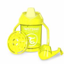 Twistshake Поильник Twistshake Mini Cup. 230 мл. Жёлтый (Starlight). Возраст 4+m. Арт. 78056 78056