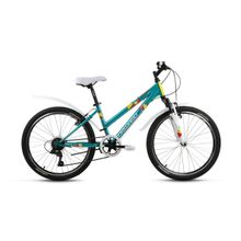 Велосипед Forward IRIS 24 1.0 зеленый (2018)