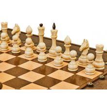 Шахматы + нарды резные "Гамбит 1" 50, Simonyan (as102-5)