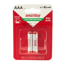 Аккумуляторы NiMh AAA 800mAh SmartBuy 2шт. в блистере