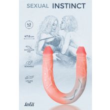 Lola toys Гнущийся фаллоимитатор Sexual Instinct - 47,6 см.