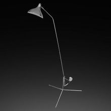 Торшер регулируемый MANTI 1х40W Е14 хром 764714