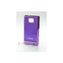 Накладка алюминий для Samsung i9100 purple 00019780