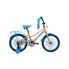 Детский велосипед FORWARD Azure 18 бежевый голубой (2021)