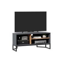 Алмаз. Любимый дом Лофт Тумба под ТВ угловая (Дуб Вотан Оникс Серый)