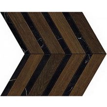 Atlas Concorde Heartwood Heartwood Moka Marble Chevron AOYI декор 294 мм*287 9 мм