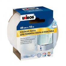 75910 Невидимая клейкая лента UNIBOB д сращивания стекла и пластика 48мм*10м (18 36)