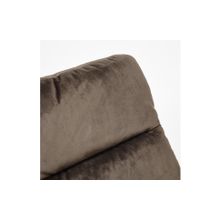 Tetchair Кресло ALFRED с банкеткой (mod. DM7574-1) , коричневый (37-brown)