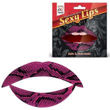 Lip Tattoo Фиолетовая змея Фиолетовый