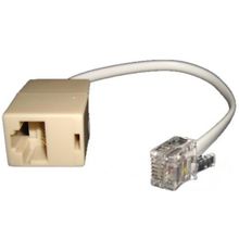 TWT-AD4512-L Переходник с порта RJ-45 на порт RJ-12, 10 см