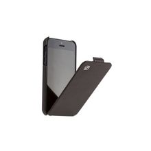 Чехол книжка HOCO Leather Case для iPhone 5 Coffee Black